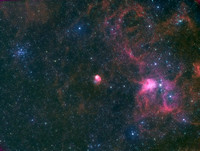 IC417-NGC1931 Spider and Fly