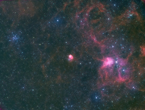 IC417-NGC1931 Spider and Fly